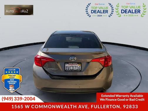 2019 Toyota Corolla SE