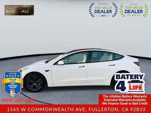 2022 Tesla Model 3 Standard Range