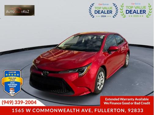 2020 Toyota Corolla LE