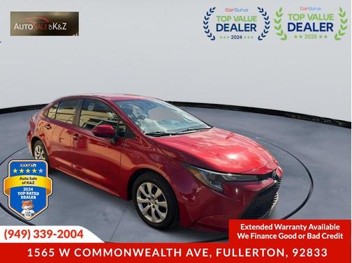 2020 Toyota Corolla LE