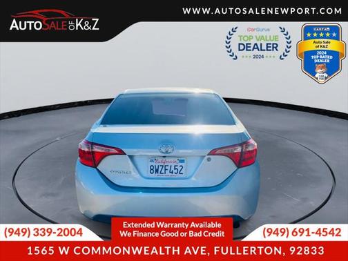2017 Toyota Corolla LE