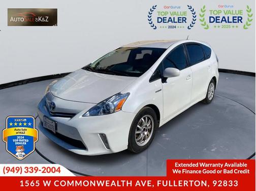 2014 Toyota Prius v Three