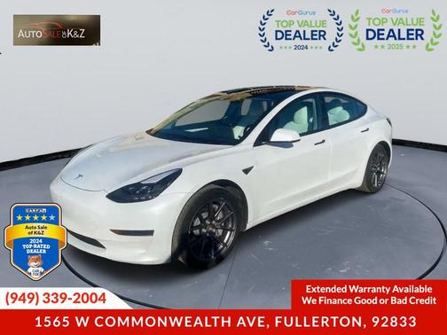 2021 Tesla Model 3 Standard Range Plus