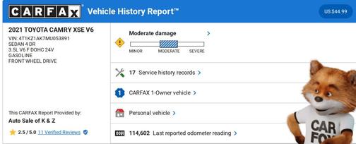 2021 Toyota Camry XSE