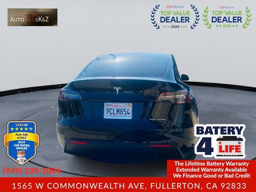 2022 Tesla Model Y Long Range Dual Motor All-Wheel Drive