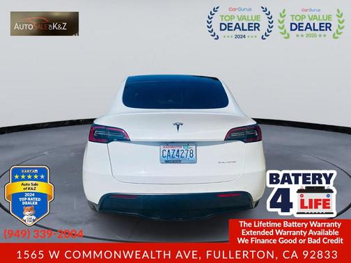 2021 Tesla Model Y Long Range Dual Motor All-Wheel Drive