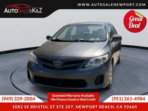 Magnetic Gray Metallic 2012 Toyota Corolla LE