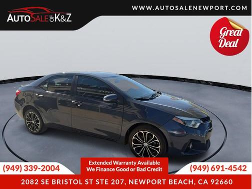 2015 Toyota Corolla S Premium