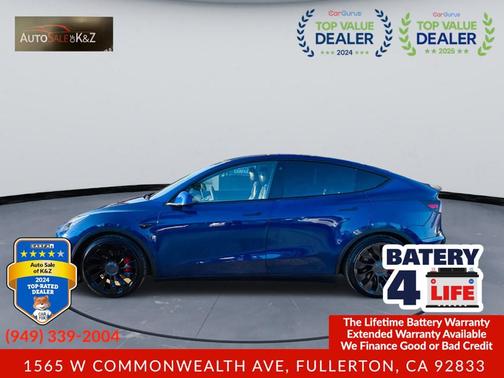 2022 Tesla Model Y Performance Dual Motor All-Wheel Drive