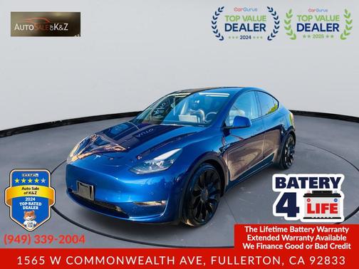 2022 Tesla Model Y Performance Dual Motor All-Wheel Drive