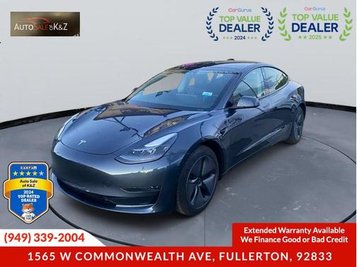 2023 Tesla Model 3 Standard Range