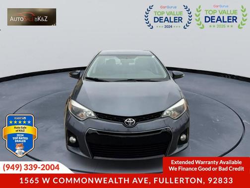 2016 Toyota Corolla S Plus