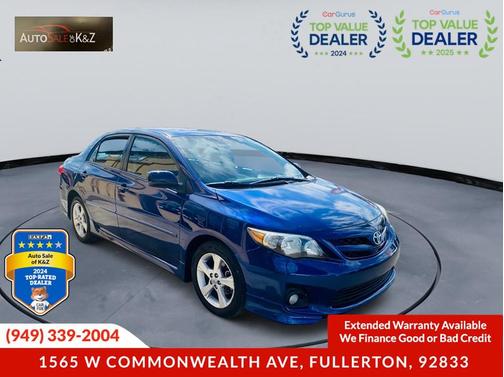 2012 Toyota Corolla S