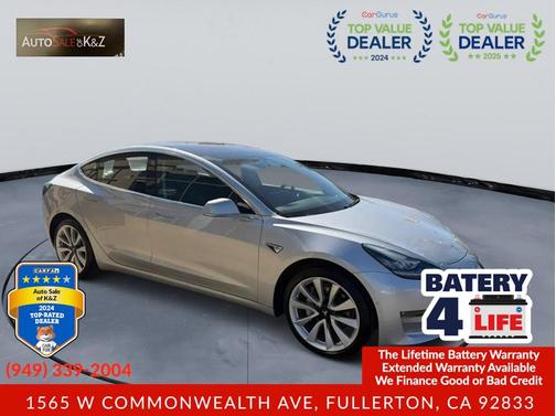 2018 Tesla Model 3 Long Range