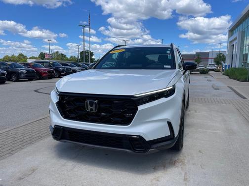 White 2024 Honda CR-V Hybrid Sport