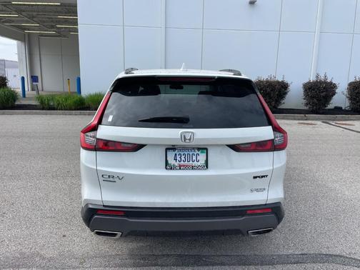 White 2024 Honda CR-V Hybrid Sport