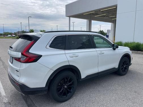 White 2024 Honda CR-V Hybrid Sport