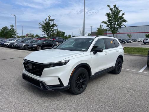White 2024 Honda CR-V Hybrid Sport