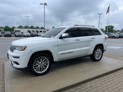 Bright White Clearcoat 2017 Jeep Grand Cherokee Summit