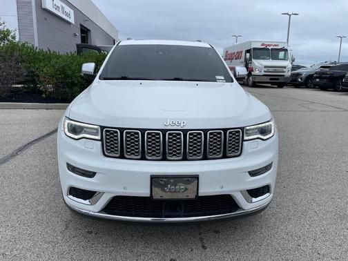 Bright White Clearcoat 2017 Jeep Grand Cherokee Summit