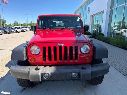 Flame Red 2007 Jeep Wrangler X