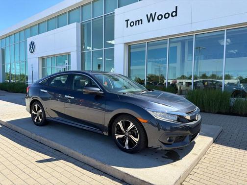 Gray 2016 Honda Civic Touring