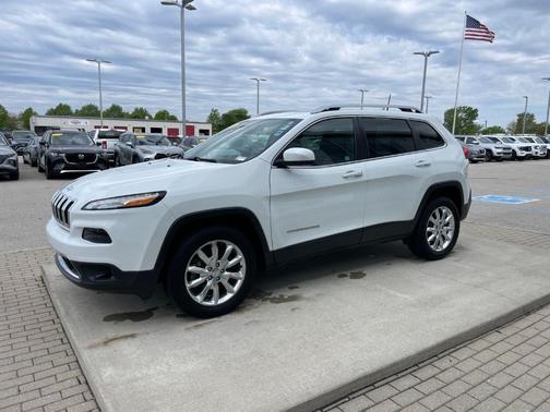 Bright White Clearcoat 2016 Jeep Cherokee Limited