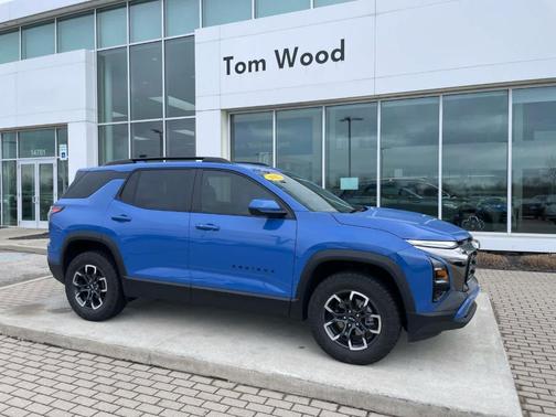 Reef Blue Metallic 2025 Chevrolet Equinox ACTIV