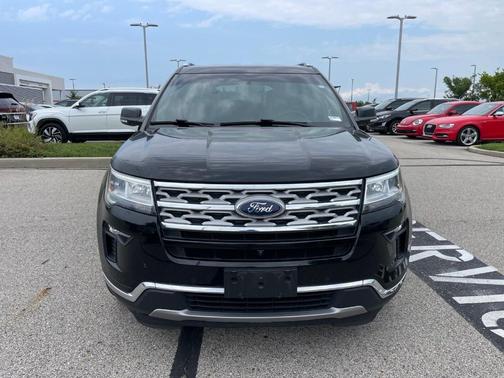 Shadow Black 2018 Ford Explorer Limited