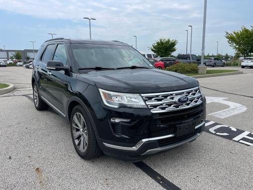 Shadow Black 2018 Ford Explorer Limited