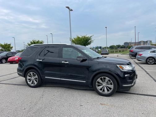 Shadow Black 2018 Ford Explorer Limited