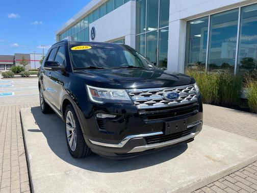 Shadow Black 2018 Ford Explorer Limited