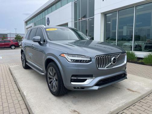 Bursting Blue Metallic 2020 Volvo XC90 T6 Inscription 7 Passenger