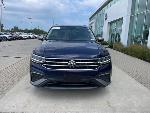 Atlantic Blue 2024 Volkswagen Tiguan 2.0T Wolfsburg Edition