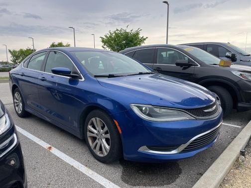 Vivid Blue Pearlcoat 2016 Chrysler 200 Limited