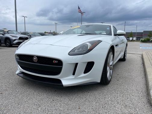Polaris White 2015 Jaguar F-TYPE S