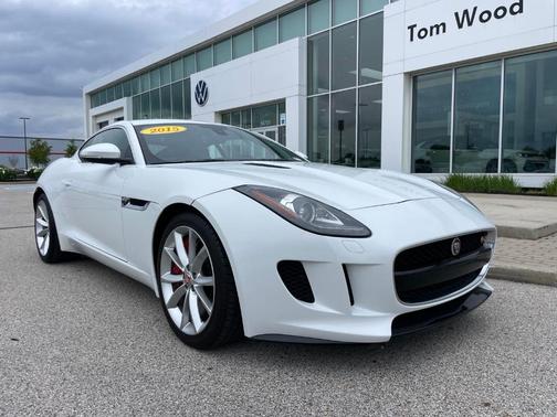Polaris White 2015 Jaguar F-TYPE S
