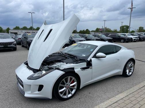 Polaris White 2015 Jaguar F-TYPE S
