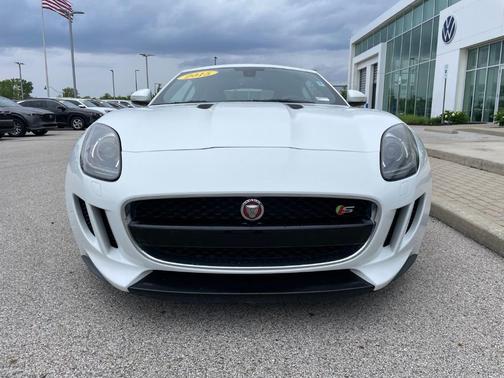 Polaris White 2015 Jaguar F-TYPE S