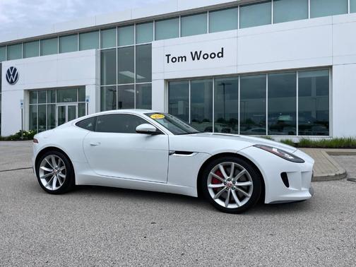 Polaris White 2015 Jaguar F-TYPE S