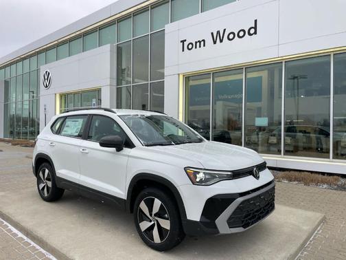 Pure White 2026 Volkswagen Taos 1.5T S