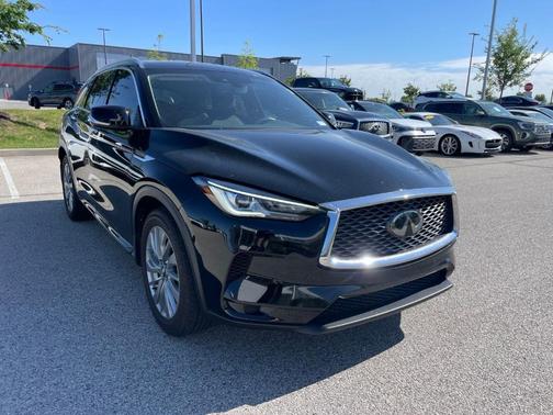 Black Obsidian 2023 INFINITI QX50 Luxe