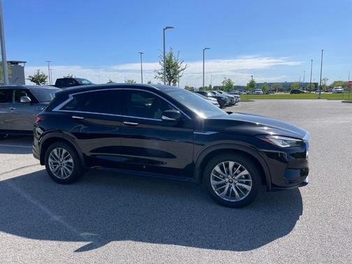 Black Obsidian 2023 INFINITI QX50 Luxe