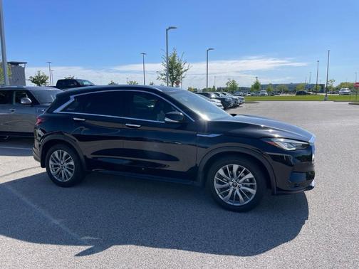 Black Obsidian 2023 INFINITI QX50 Luxe