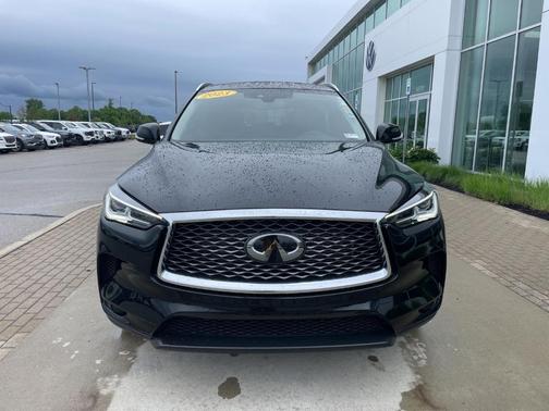 Black Obsidian 2023 INFINITI QX50 Luxe