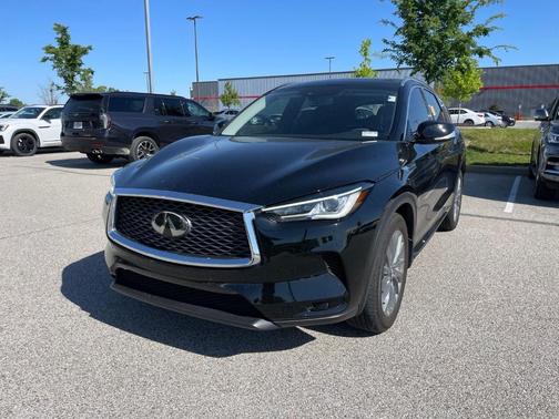 Black Obsidian 2023 INFINITI QX50 Luxe