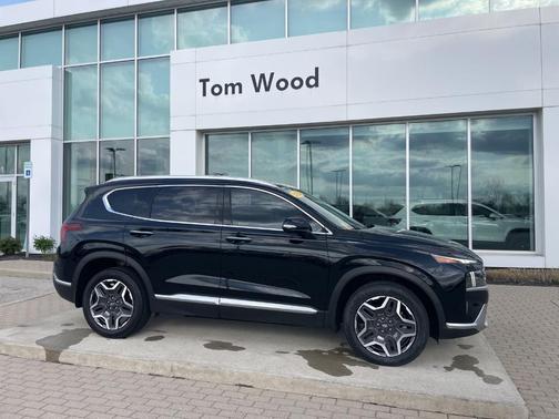 Twilight Black 2022 Hyundai SANTA FE HEV Limited