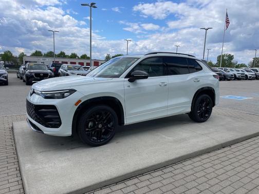 Opal White Pearl 2026 Volkswagen Tiguan 2.0T SE R-Line Black