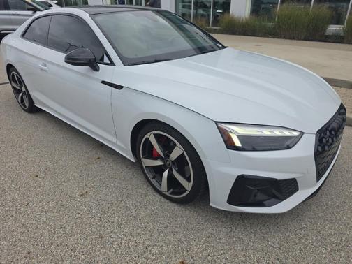 Glacier White Metallic 2023 Audi A5 45 S line Premium Plus