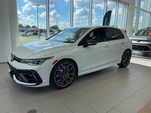Pure White 2026 Volkswagen Golf R 2.0T